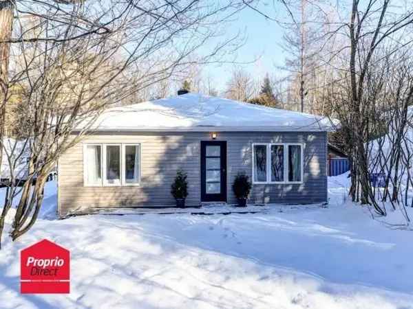 Bungalow for Sale in Laurentians Peaceful Area