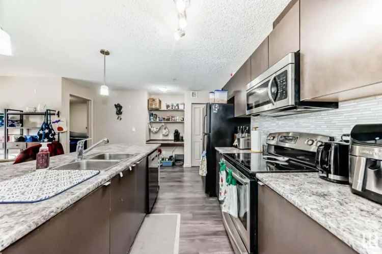 Buy Condo in SE Edmonton with South View and Two Parking Stalls