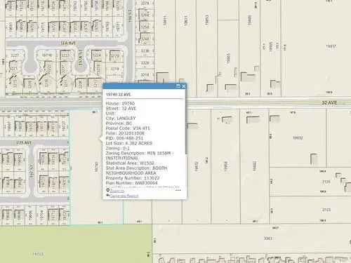 Vacant Land For Sale In Brookswood / Fernridge, Langley, British Columbia