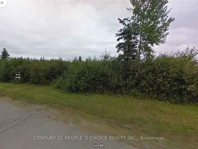 Vacant Land in Larder Lake Ontario near Beach and Highways