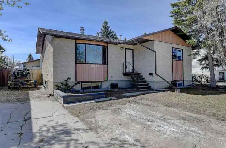 Updated 4-Bedroom Bungalow with Detached Garage and Finished Basement