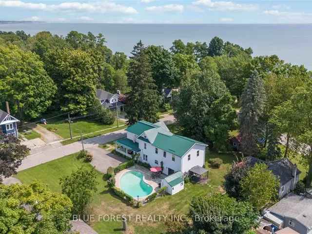 Port Burwell Lake Erie Century Home 5 Beds 3 Baths Pool