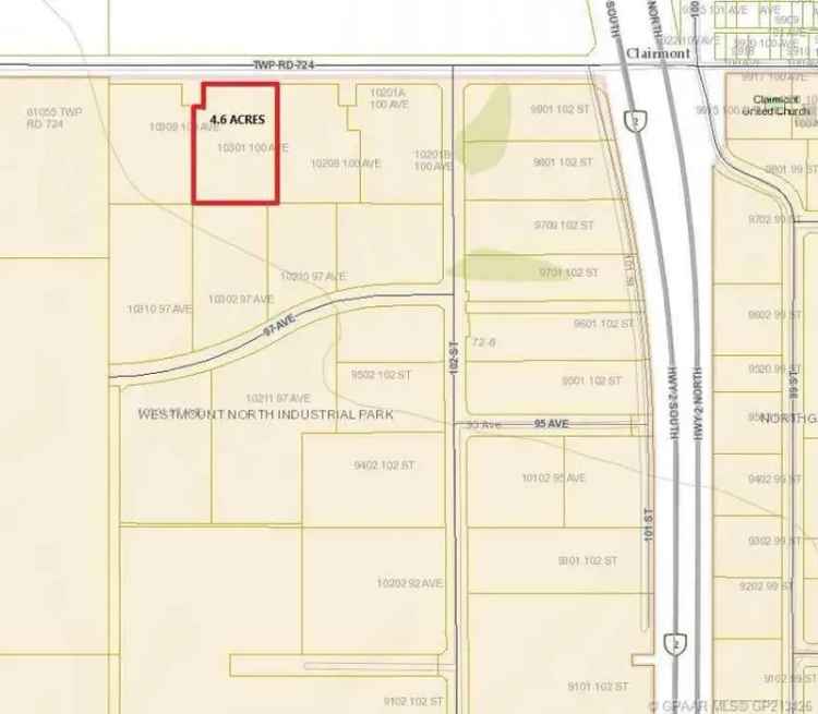 Land For Rent in High Level, Alberta