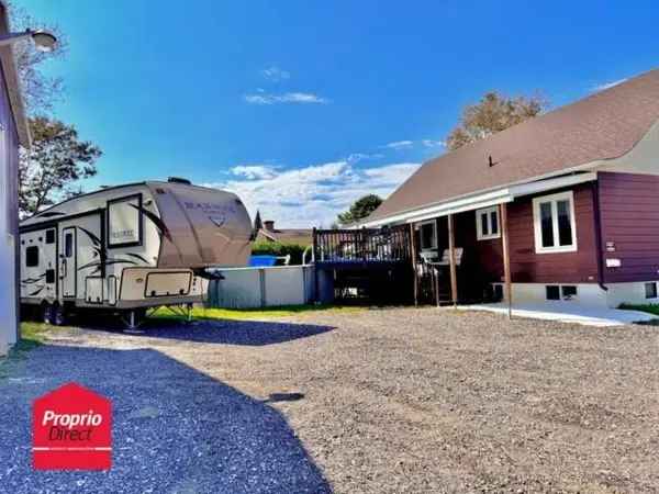 Bungalow for Sale in Val Barrette with 28x24 Garage