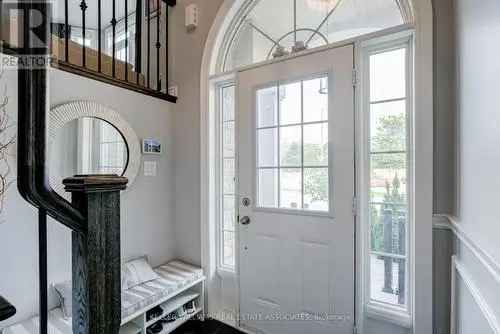 Executive Townhouse For Sale in Mississauga ON