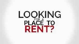 Rent Bachelor or One Bedroom Apartment with Utilities Included