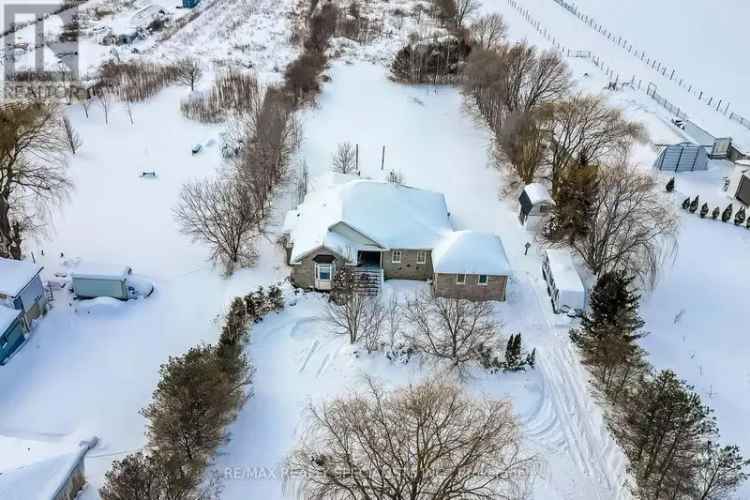 4-Bedroom Raised Bungalow on 5 Acres Near Hwy 400