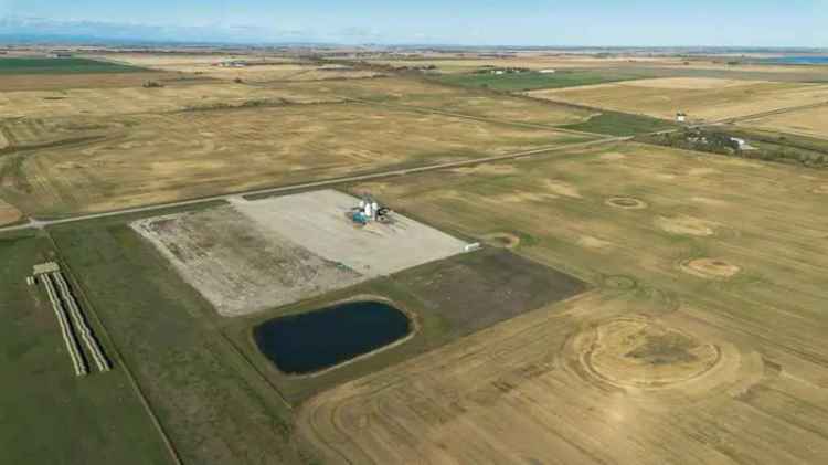 Industrial Land for Sale in Wheatland County with Growth Potential