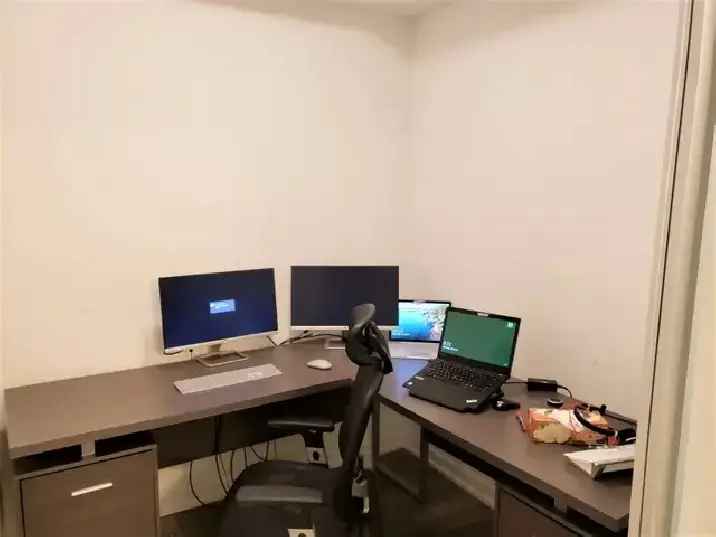 Furnished Condo with two bedand two bath for rent, North York.