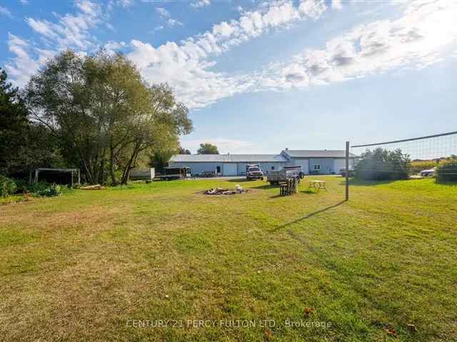 65 Acre Farm with 3+2 Bedroom Home and Inground Pool