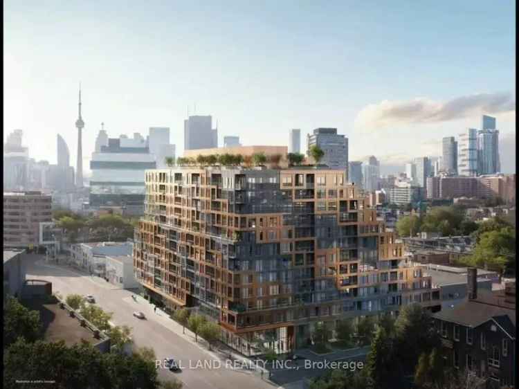 Rent Junior One Bedroom Condo in Toronto with Garden Terrace Views