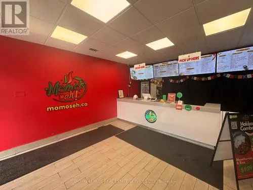 Turnkey Takeout Restaurant For Sale Near Humber College