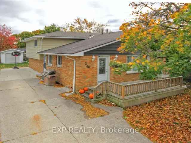 346 Trudeau Drive Semi-Detached Backsplit Investment Opportunity