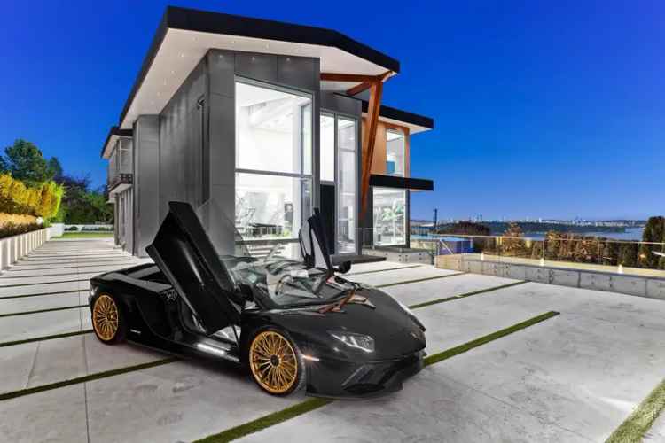 West Vancouver Luxury Home: Ocean Views & Infinity Pool