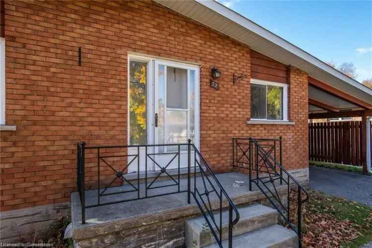 House For Sale in 72, Massey Avenue, Kitchener, Ontario