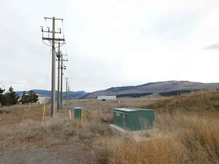 Merritt BC Industrial Property 20.5 Acres 6.5 MW Power