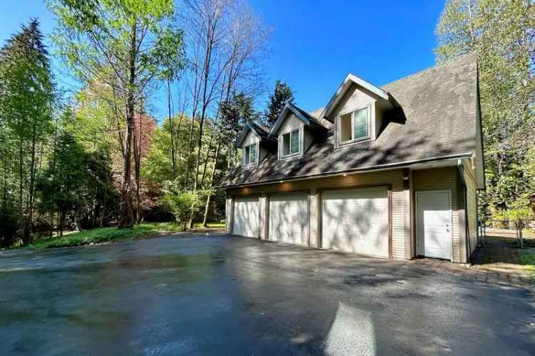 5 Acre Estate in Golden Ears Park 4 Bedrooms 6 Bathrooms Custom Home