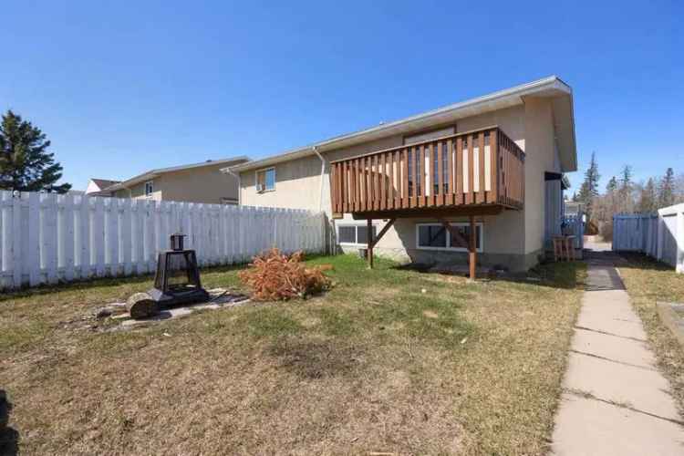 1+3 Bedroom Home in Thickwood - Great Starter Home with Garage Potential