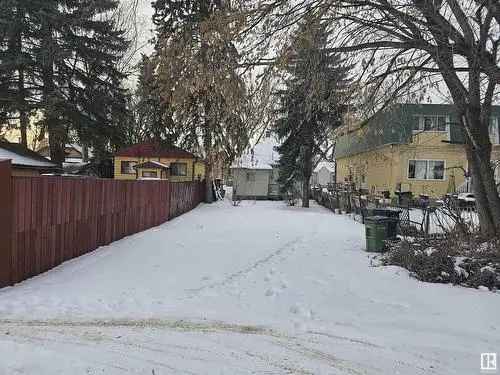 For Sale House in Calder Edmonton with Development Potential