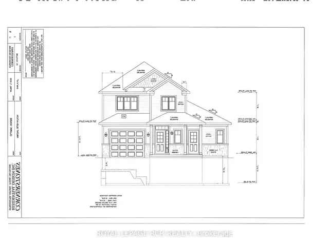 Cleared Building Lot with House Plans 4+1 BR 4 Bath