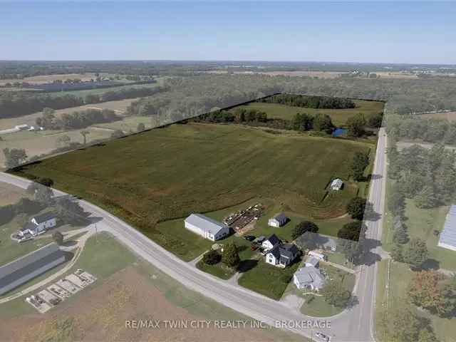 55-Acre Norfolk County Farm with Pack Barn and Farmhouse