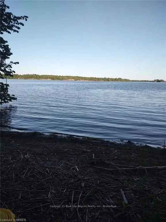 Lake Nipissing Waterfront Lot - Build Your Dream Home