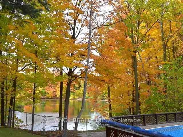 Waterfront Bungalow with Walkout Basement Lake Wilcox