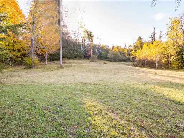 Picturesque Country Lot with Highway 401 Access