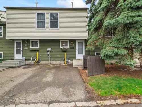 Townhouse For Sale In Abbottsfield Edmonton