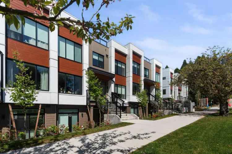 3-Bedroom Townhomes Near Van Dusen Gardens