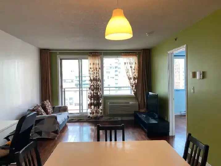 Downtown(Garden Windsor) One Bedroom condo for rent - furnished