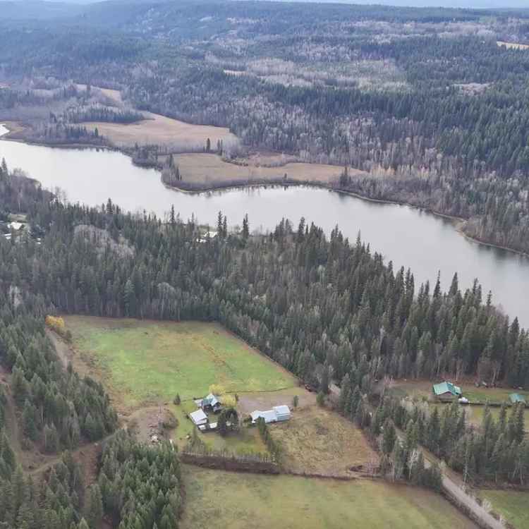 12-Acre Log Home Beaver Valley Sustainable Living Horse Property