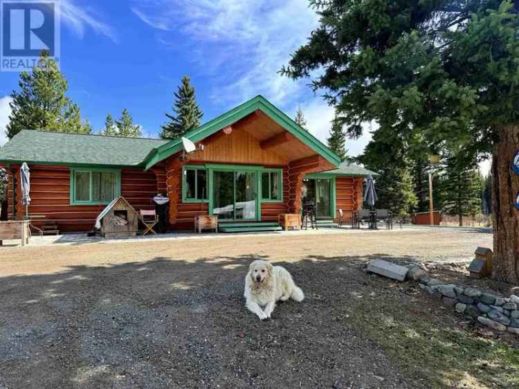 Cozy Log Rancher on 20.66 Acres with Greenhouses - Country Living near Mount Timothy