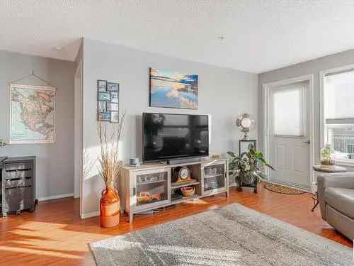 For Sale Condo in Belmont Edmonton with Modern Kitchen and Balcony