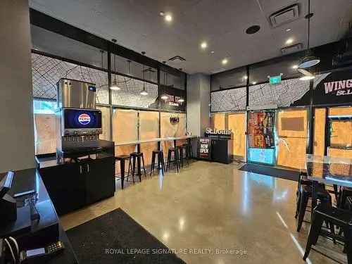 Buy Commercial Restaurant Property in Toronto with Full Kitchen and Equipment