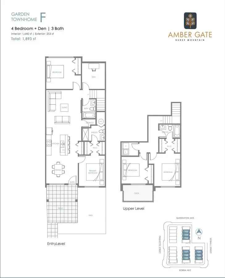 A $1,161,900.00 Townhouse with 3 bedrooms in Burke Mountain, Coquitlam