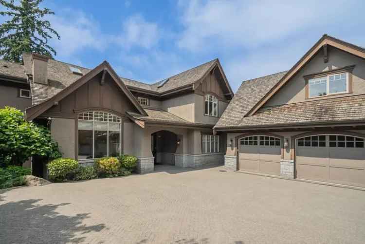 Queens House for Sale Ocean View Home Dundarave 8600 sq ft