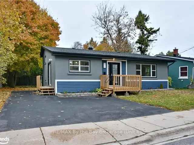 Renovated Collingwood Home Near Georgian Bay