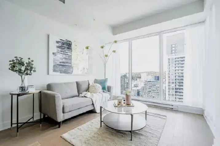 Rent Furnished Condo with Balcony and Sunset View in Montreal