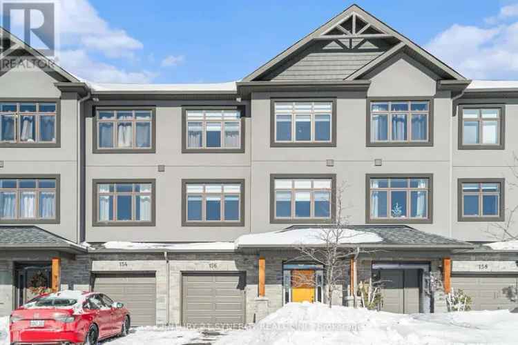 Stunning 3 Bedroom Townhome in Carp with Modern Upgrades