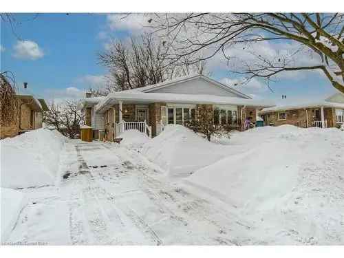 3 Bedroom 2 Bathroom Semi-Detached Home For Sale In Kitchener