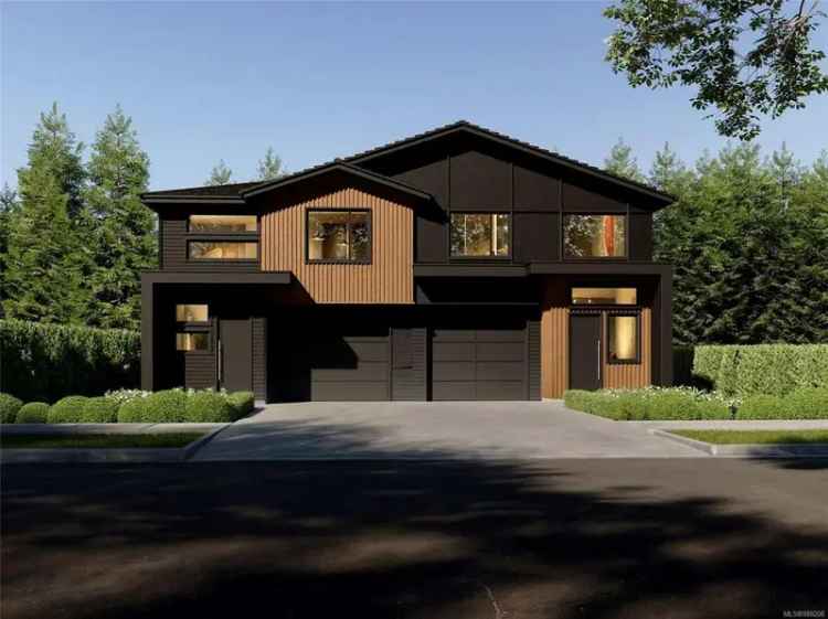 New West Coast Contemporary Half Duplex in Westshore