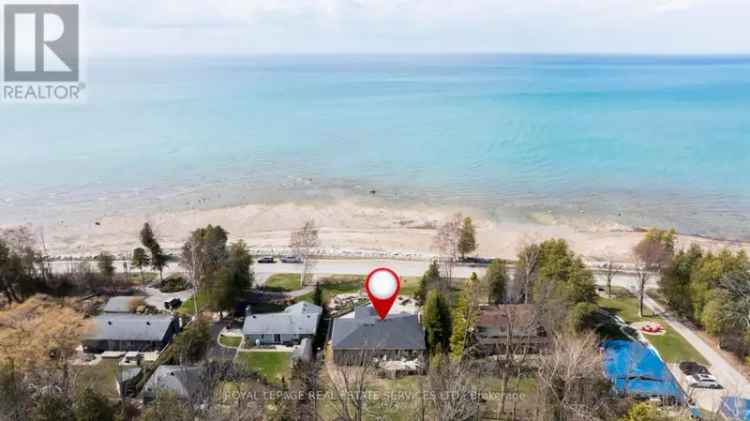Lake Huron Waterfront Raised Bungalow 5 Beds 5 Baths