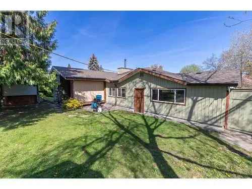 House For Sale in North Mission Kelowna BC