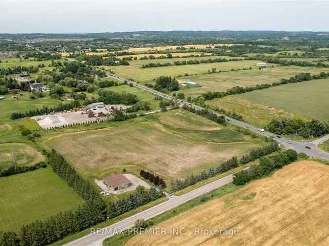 9.88 Acres Vacant Land in Vaughan - Agricultural Zoning