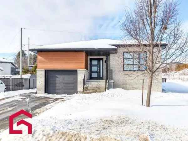 Modern Bungalow for Sale in Saint-Jérôme