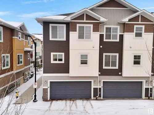 Townhouse For Sale In Edgemont, Edmonton, Alberta