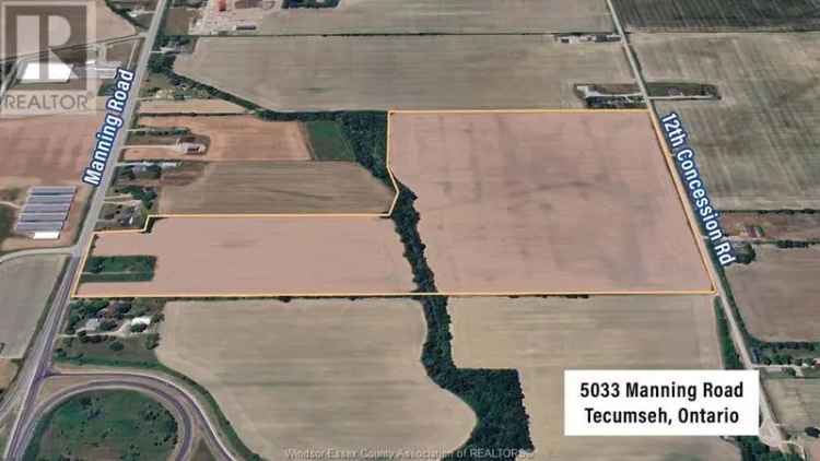 Investment Buy 69 Acre Land Outside Windsor with Development Potential