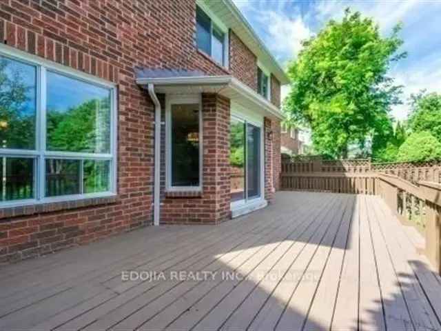 Executive Home in Unionville with Private Ravine Backyard