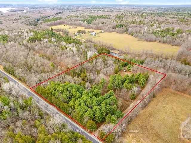 6.6 Acres With Bunkie Near Almonte and Pakenham